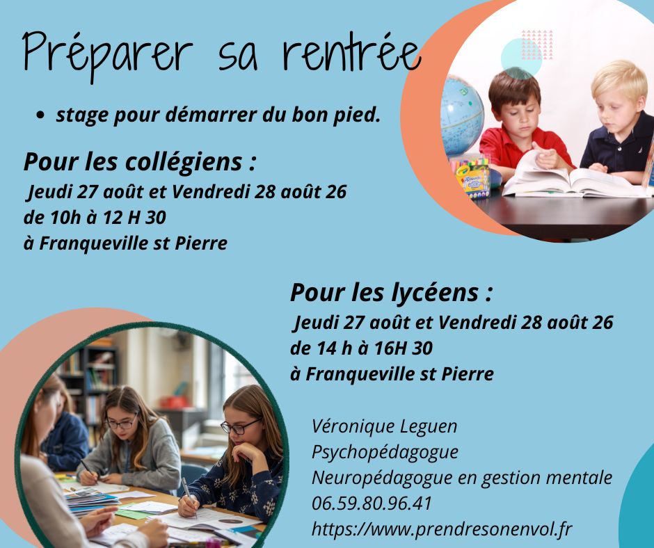 You are currently viewing Atelier de méthodologie avant la rentrée !